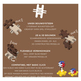 Clics nano - faune, 250 pcs.