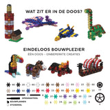 Clics nano - jeu de construction de constructeurs créatifs - 1000 pcs.