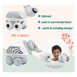 Boîte safari à roulettes Clics magimals - 6 pcs.