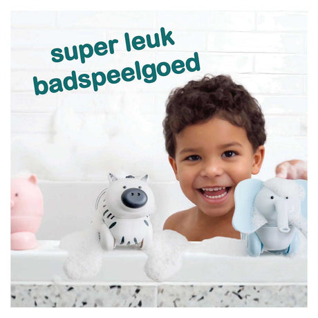 Magimals wheely safari box - animaux magnétiques interactifs sur roues (6 pièces). des jouets amusants et créatifs, parfaits pour le bain ou en déplacement !