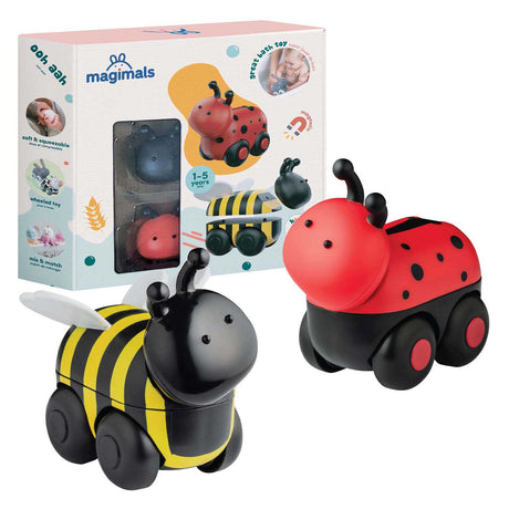 Boîte à insectes Wheely Clics Magimals - 6 pcs.