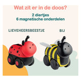 Boîte à insectes Wheely Clics Magimals - 6 pcs.