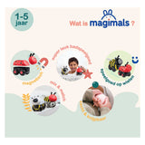 Boîte à insectes Wheely Clics Magimals - 6 pcs.