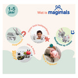 Boîte de ferme à roulettes Clics Magimals - 6 pcs.