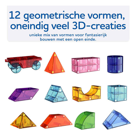 Jouets de construction magnétiques Cubixx - 22 pcs.