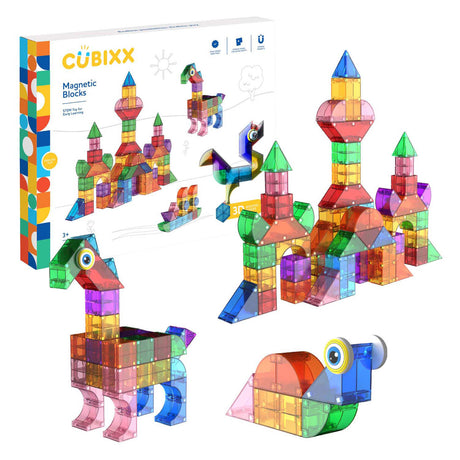 Jouets de construction magnétiques Cubixx - 85 pcs.