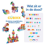 Jouets de construction magnétiques Cubixx - 85 pcs.