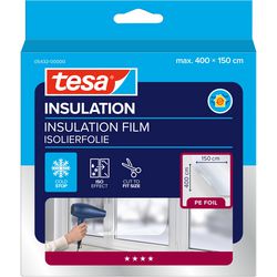 Tesa moll thermo cover pe feuille d'isolation pour fenêtre - 4 x 1,5 mètres