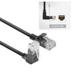 Câble réseau acte rj45 (8p8c) mâle rj45 (8p8c) mâle 0,25 m noir