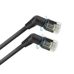 Câble réseau act rj45 (8p8c) mâle rj45 (8p8c) mâle 3 m noir