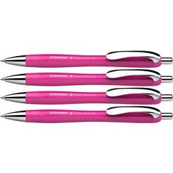 Stylo à bille Schneider instruments d'écriture Schneider - slider rave Trend - plume xb - boîte assortie 3 + 1 offerte - s-132554