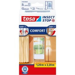 Tesa 1050465 - portes moustiquaires premium 2 xx 0,65 m x 2,2 m | 5 pièces