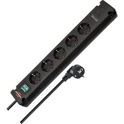 Brennerstuhl Bremounta multiprise avec 2 prises de charge USB C | 5 fois | noir | 3m h05vv-f 3g1.5 - 1150660415