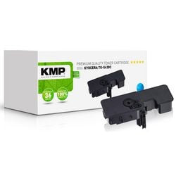 Cartouche de toner kmp compatible kyocera 1t0c0acnl1 cyan