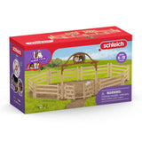 Clôture du club hippique Schleich pour chevaux avec portail 42434