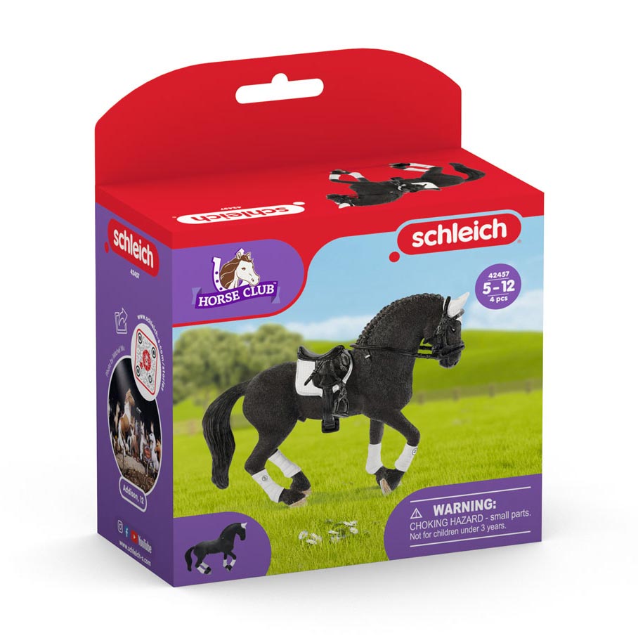 Schleich HORSE CLUB Friese Hengst Paardenwedstrijd 42457