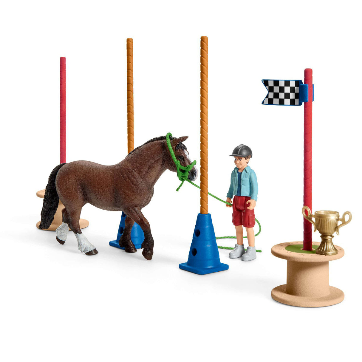 Schleich Horse Club Pony Agility Match 42482