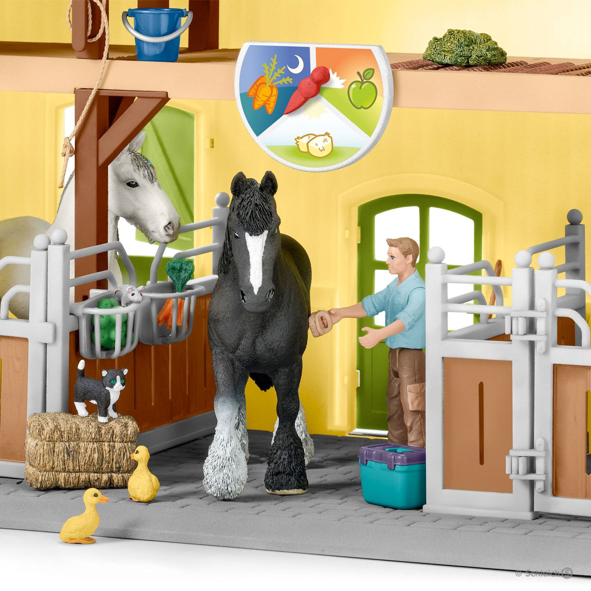 Schleich Horse Club Horse Stall 42485