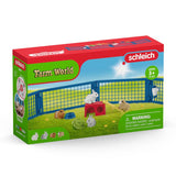 Clapier pour lapins et cochons d'Inde Schleich Farm World 42500