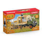 Schleich Wild Life Camion de sauvetage pour grands animaux 42475