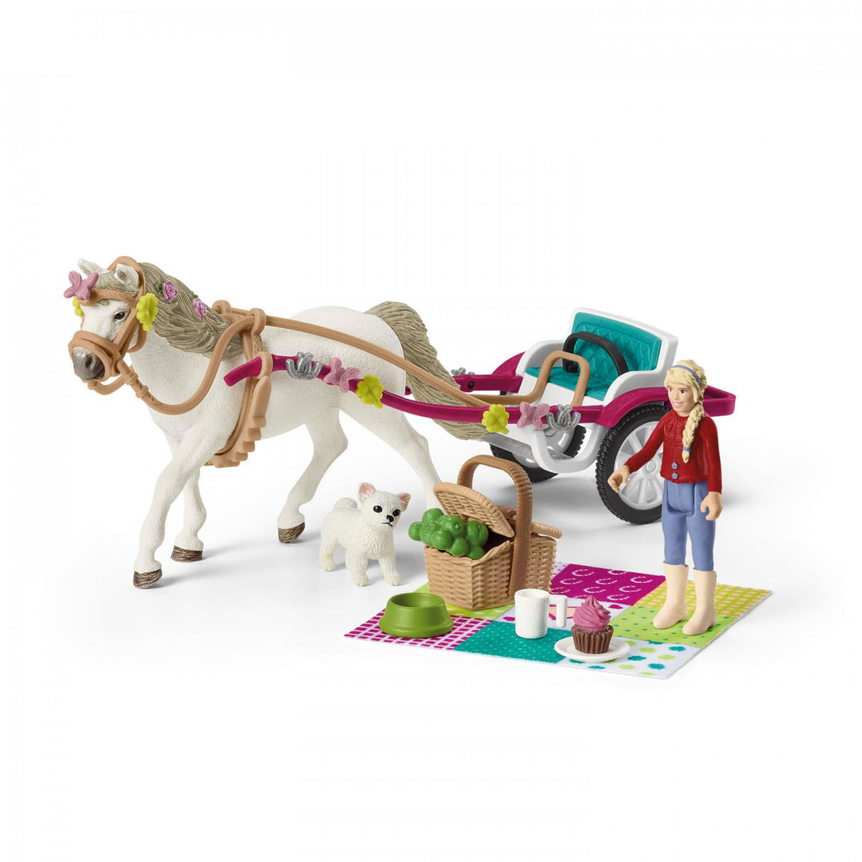 Calèche du club hippique Schleich pour le grand spectacle équestre 42467