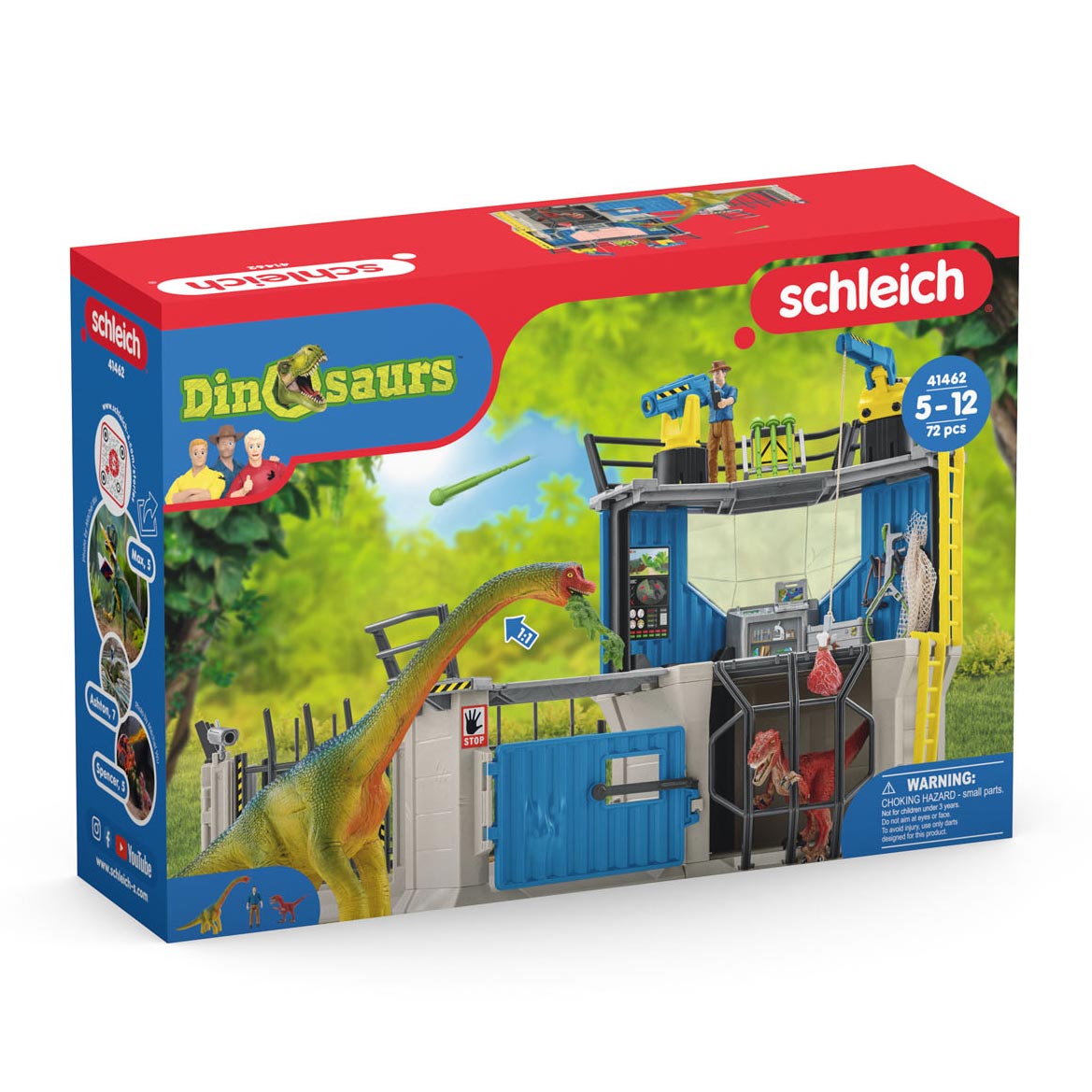 Schleich Dinosaurs grande station de recherche 41462