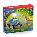 Véhicule tout-terrain Schleich dinosaures avec poste de garde dinosaure 41464