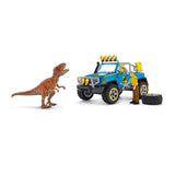Véhicule tout-terrain Schleich dinosaures avec poste de garde dinosaure 41464