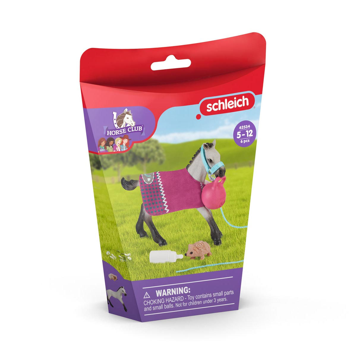 Club équestre Schleich amusant avec poulain 42534