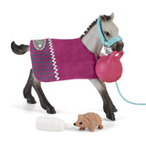 Schleich Horse Club jouant du plaisir avec le poulain 42534