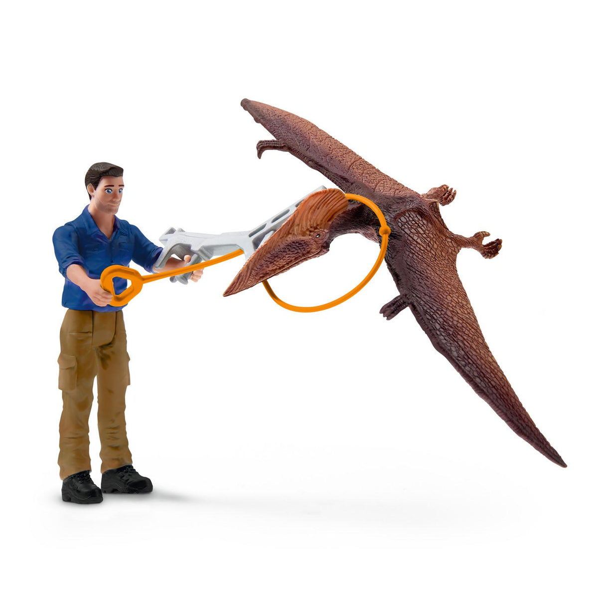 Schleich dinosaures jetpack chase 41467