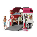 Aventure de club de chevaux Schleich avec voiture et remorque de cheval 42535