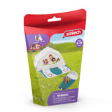 Schleich club équestre accessoires camping 42537