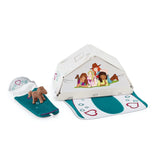 Schleich club équestre accessoires camping 42537
