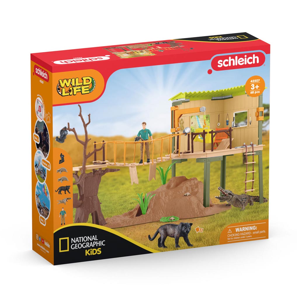 Schleich Wild Life Range Adventure Station 42507