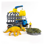Schleich dinosaure - mission camion dinosaure - jouets dino - jouets pour enfants pour garçons et filles - 4 à 12 ans 42565