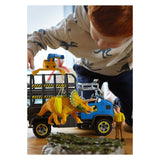 Schleich dinosaure - mission camion dinosaure - jouets dino - jouets pour enfants pour garçons et filles - 4 à 12 ans 42565