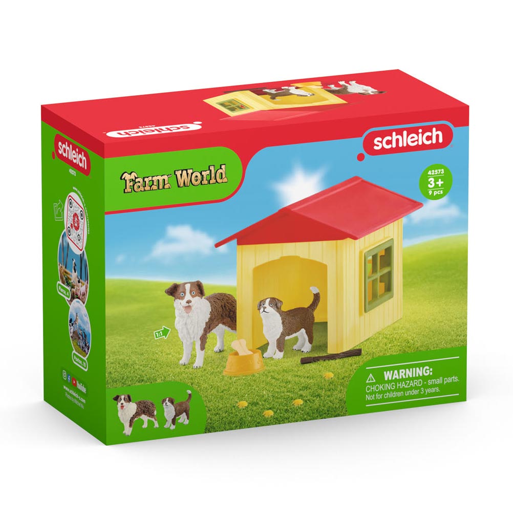 Niche pour chien du monde agricole Schleich 42573