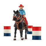 Schleich Farm World Barrel Racing z Cowgirl 42576