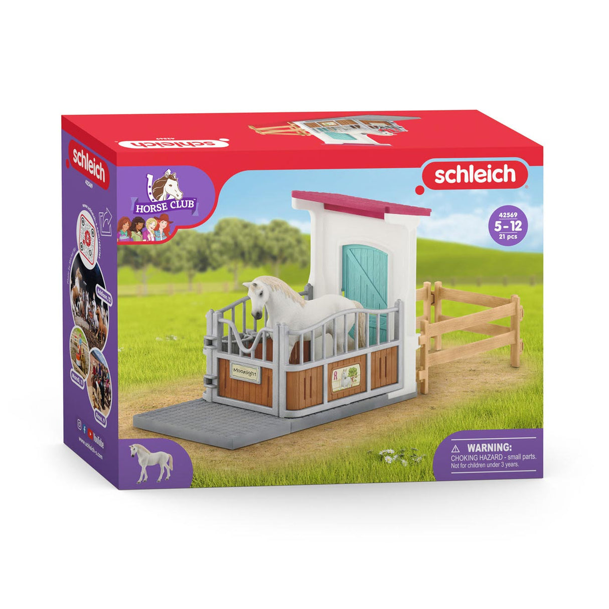 Boîte à chevaux Schleich Horse Club 42569
