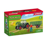 Schleich Farm World Tractor med trailer 42608