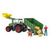 Schleich Farm World Tractor med trailer 42608