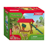 Schleich Farm World nourrir les animaux de la forêt 42658
