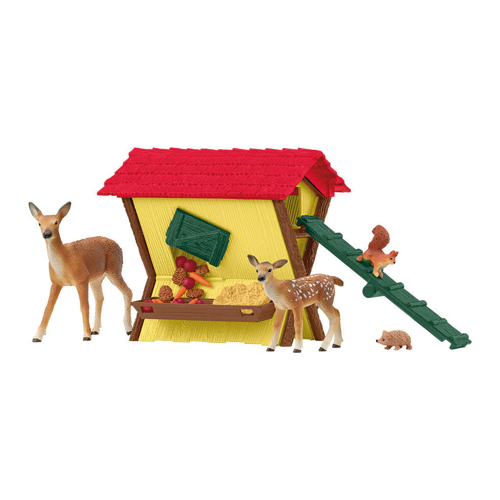 Schleich Farm World nourrir les animaux de la forêt 42658