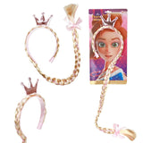 Toi-toys toitoys princesse amis diadème avec longue tresse + couronne