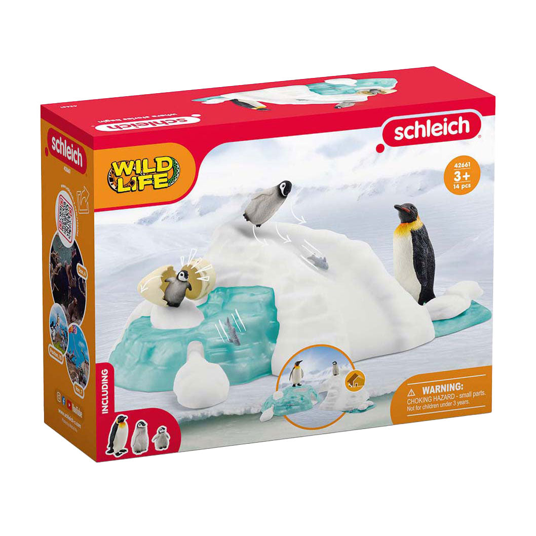 Schleich Wild Life Pinguin Family Fun 42661