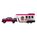 Camion au bord du lac du club équestre Schleich avec remorque 42705