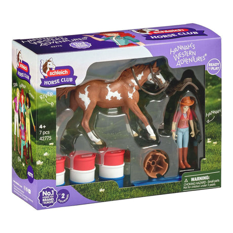 Club équestre Schleich Les aventures d'Hannah dans l'ouest 42775