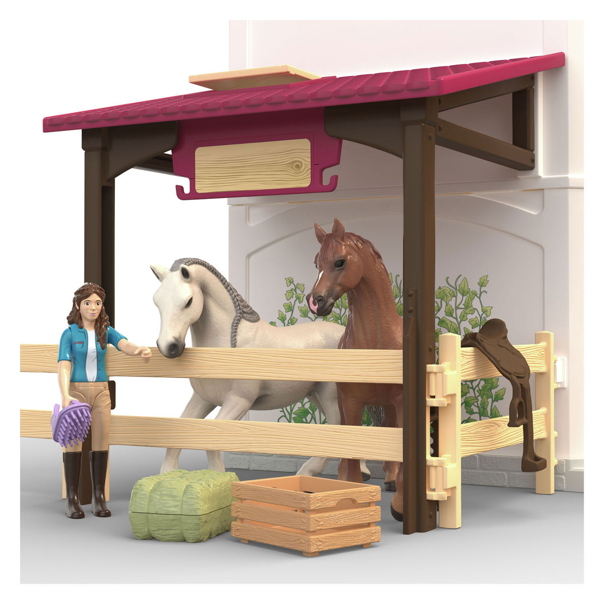 Enclos de villa au bord du lac du club équestre Schleich 42785