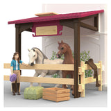 Enclos de villa au bord du lac du club équestre Schleich 42785
